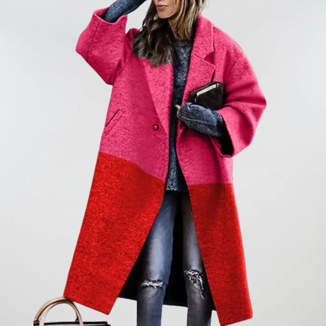 Pembury | Bright Rose Winter Coat