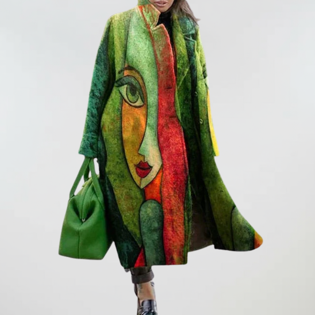 Greenleigh | Artistic Patchwork Coat