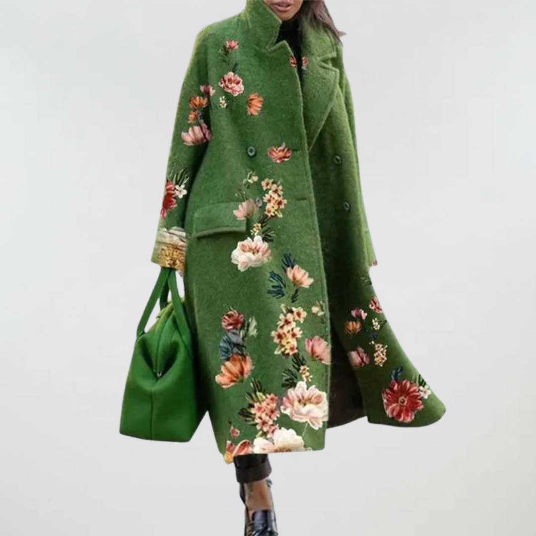 Elmswell | Forest Embroidered Coat