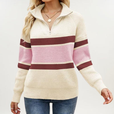 Cotsmere | Warm Zip Knit Jumper