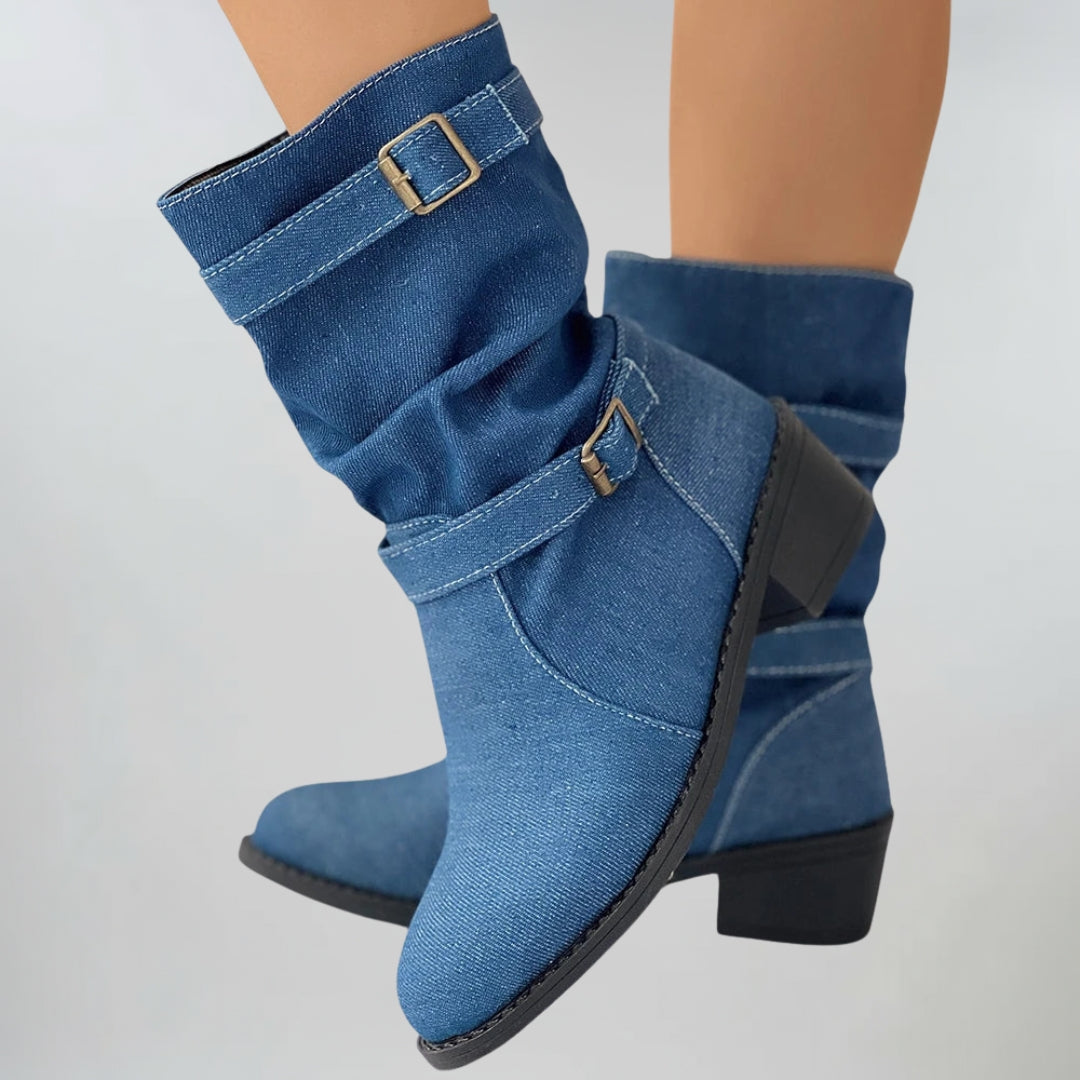 Haversham | Easy Denim Ankle Boots