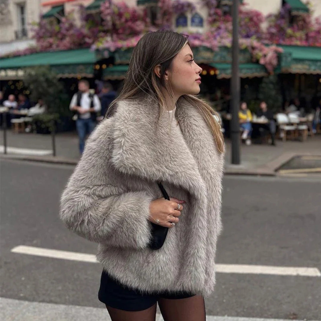 Hazelwick | Cosy Faux Fur Jacket