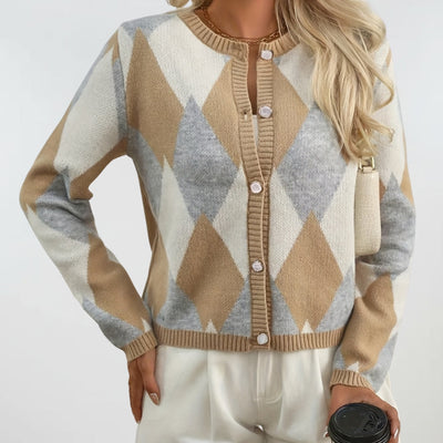 Harrowby | Cosy Plaid Cardigan