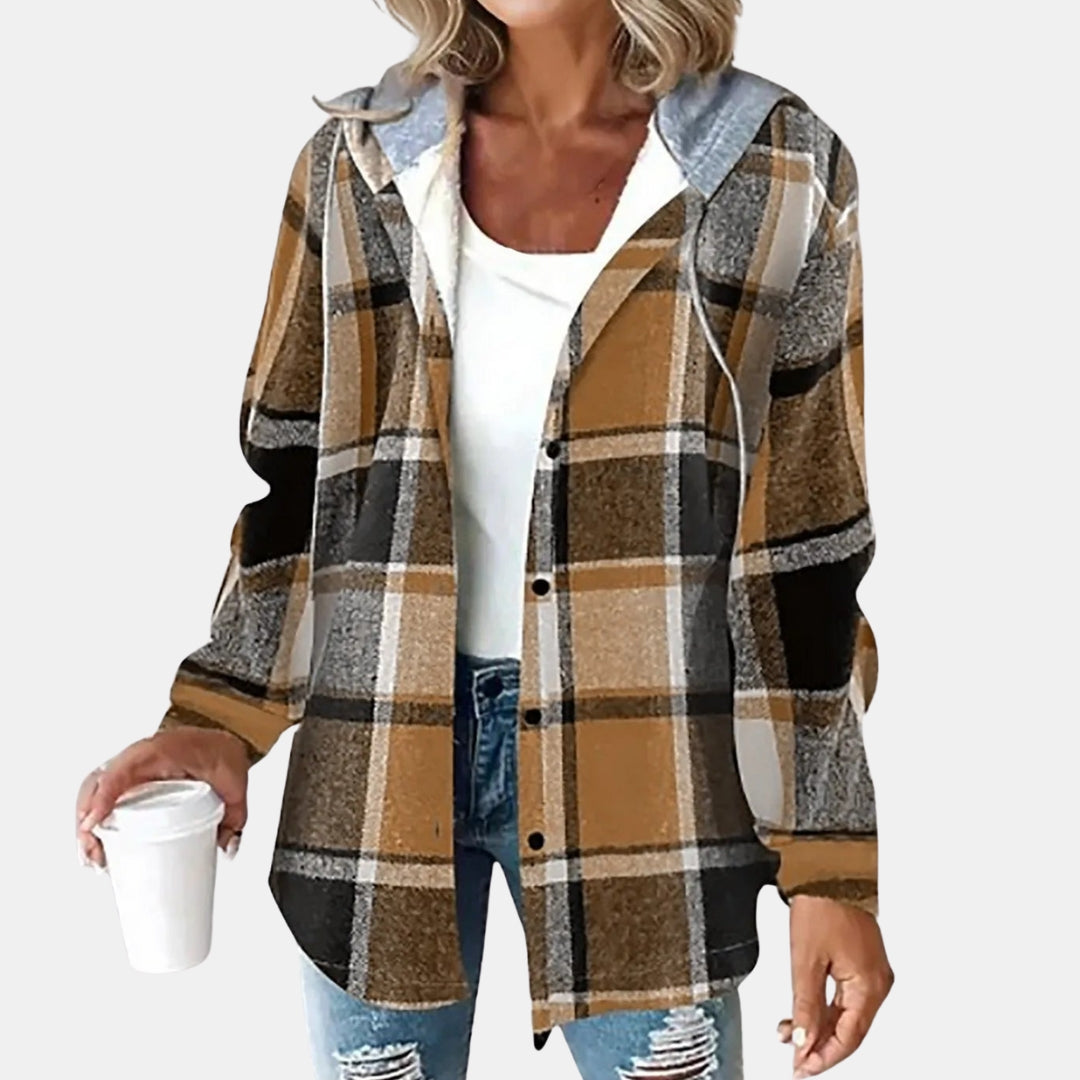 Thistledown | Cosy Checked Shacket