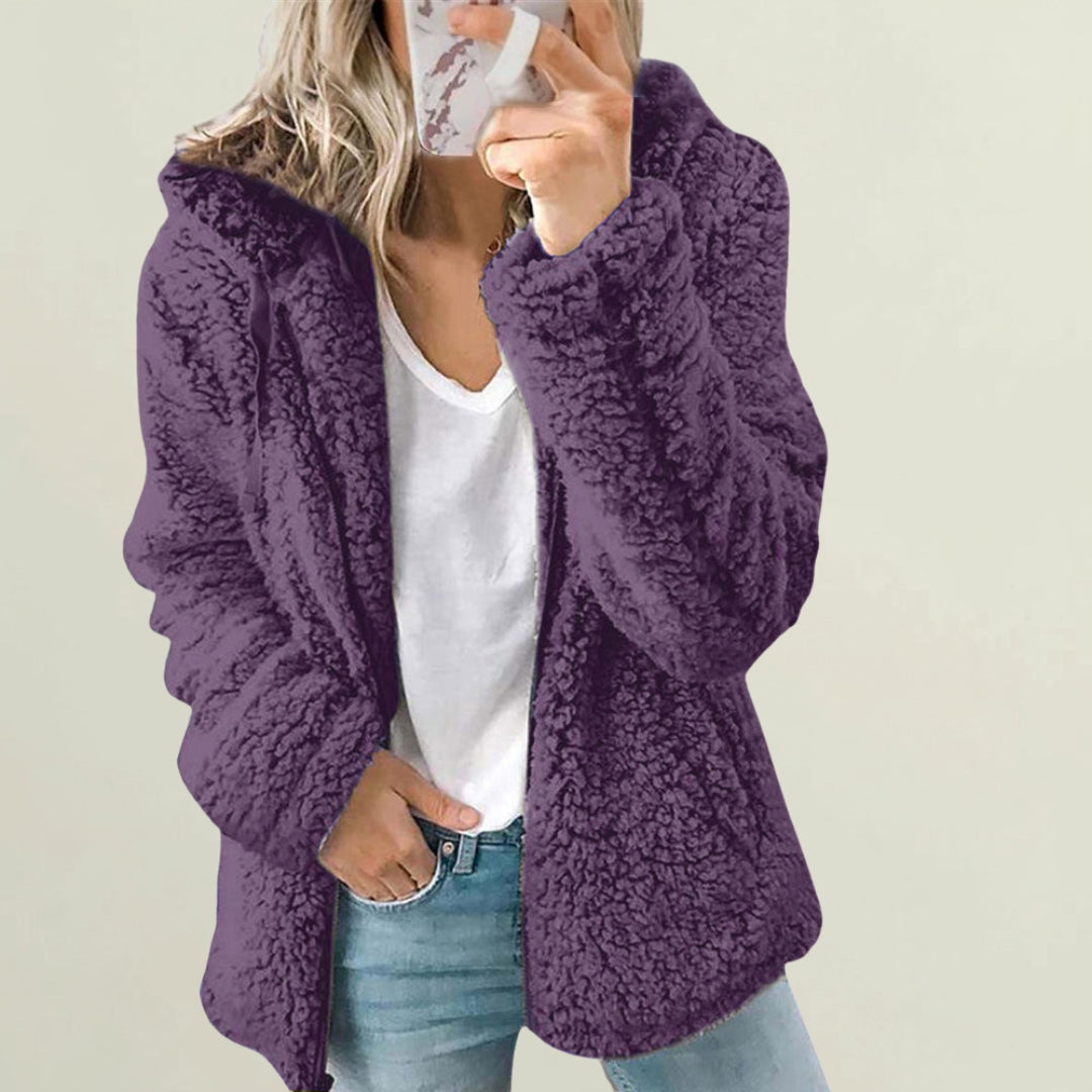 Harrogate | Long Teddy Fleece Women’s Jacket