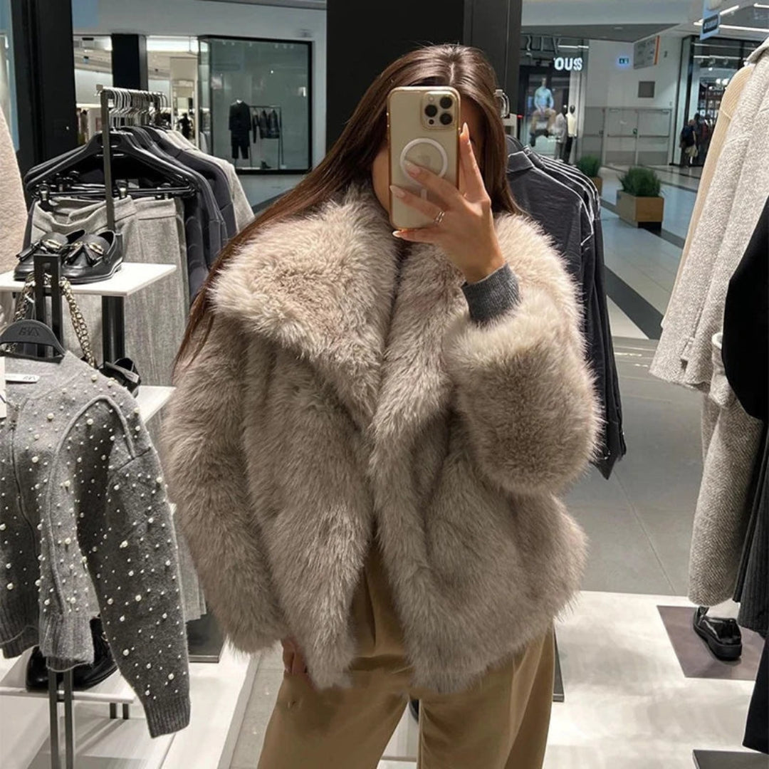 Hazelwick | Cosy Faux Fur Jacket