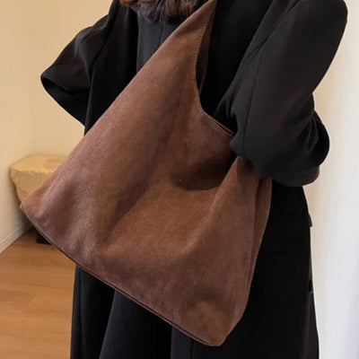 Hawthorn | Soft Suede Shoulder Bag