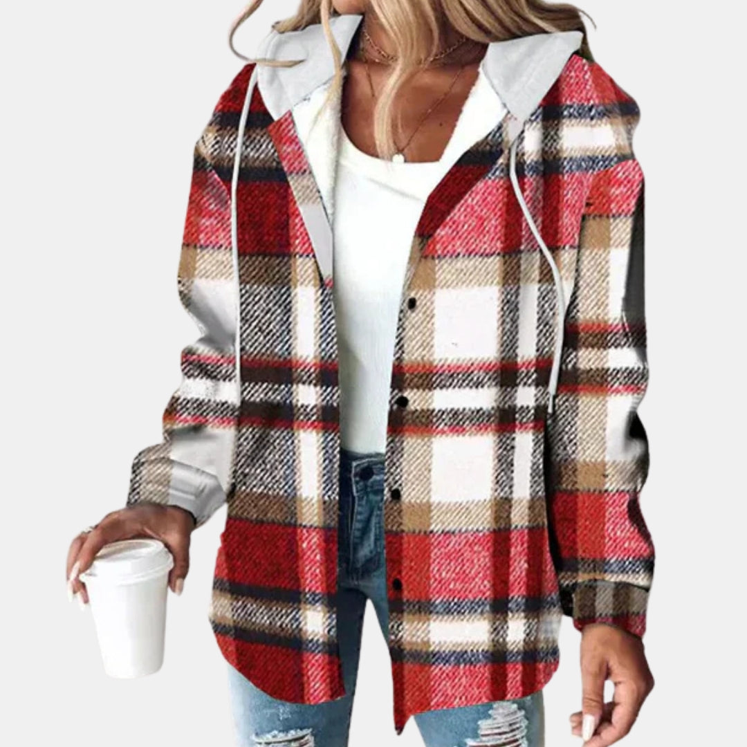 Thistledown | Cosy Checked Shacket