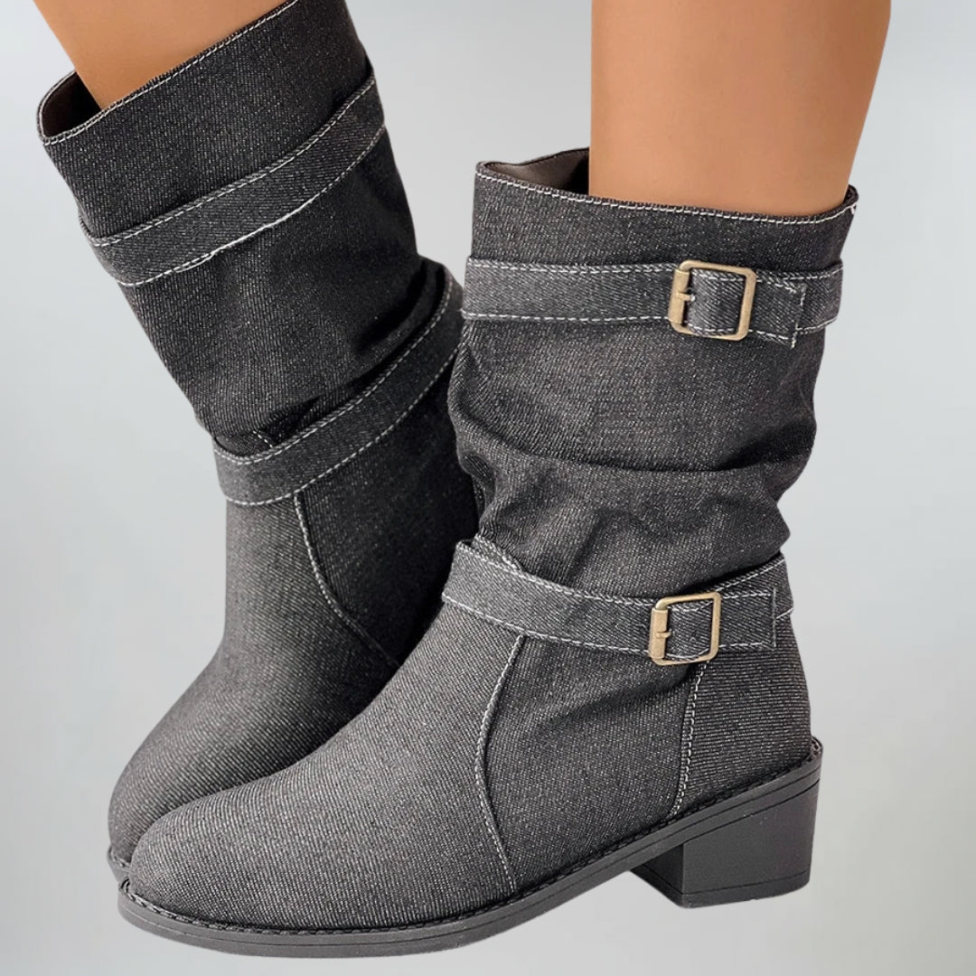 Haversham | Easy Denim Ankle Boots