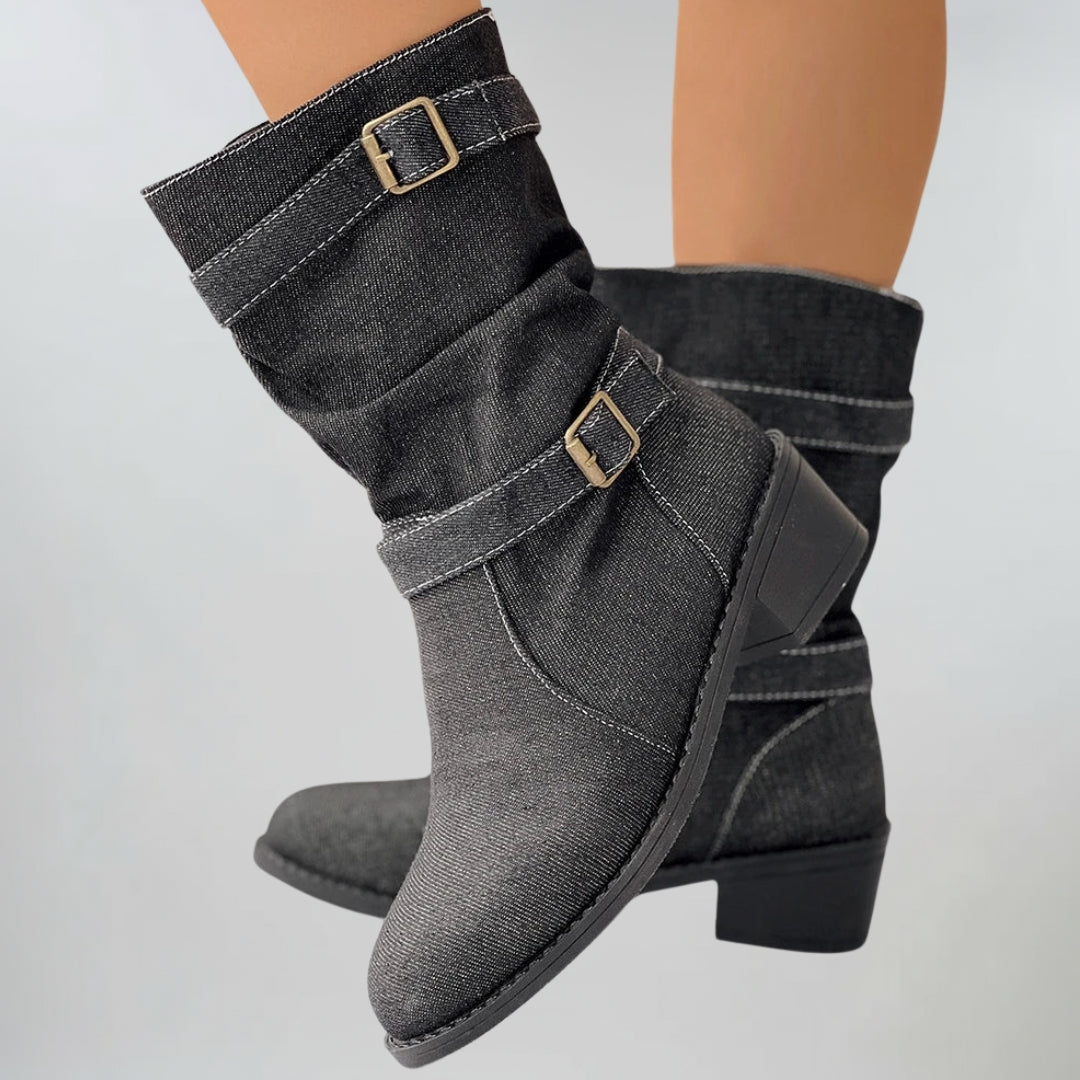 Haversham | Easy Denim Ankle Boots
