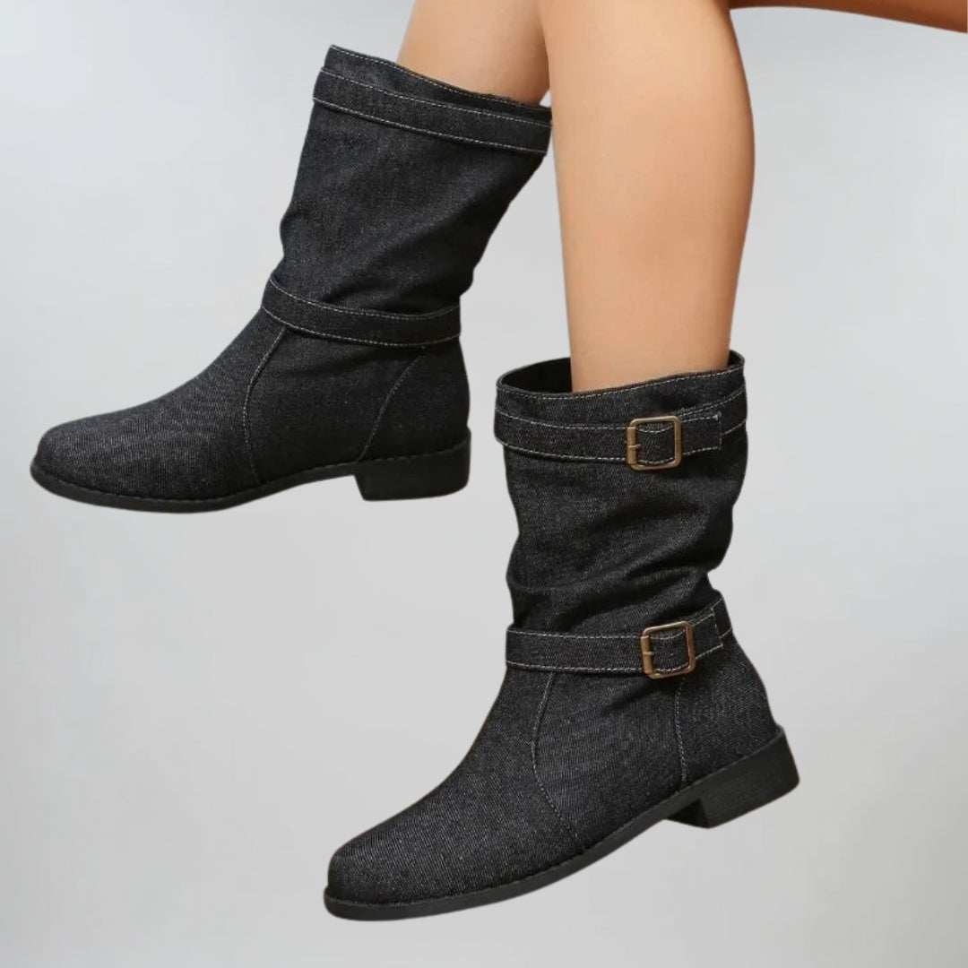 Haversham | Easy Denim Ankle Boots