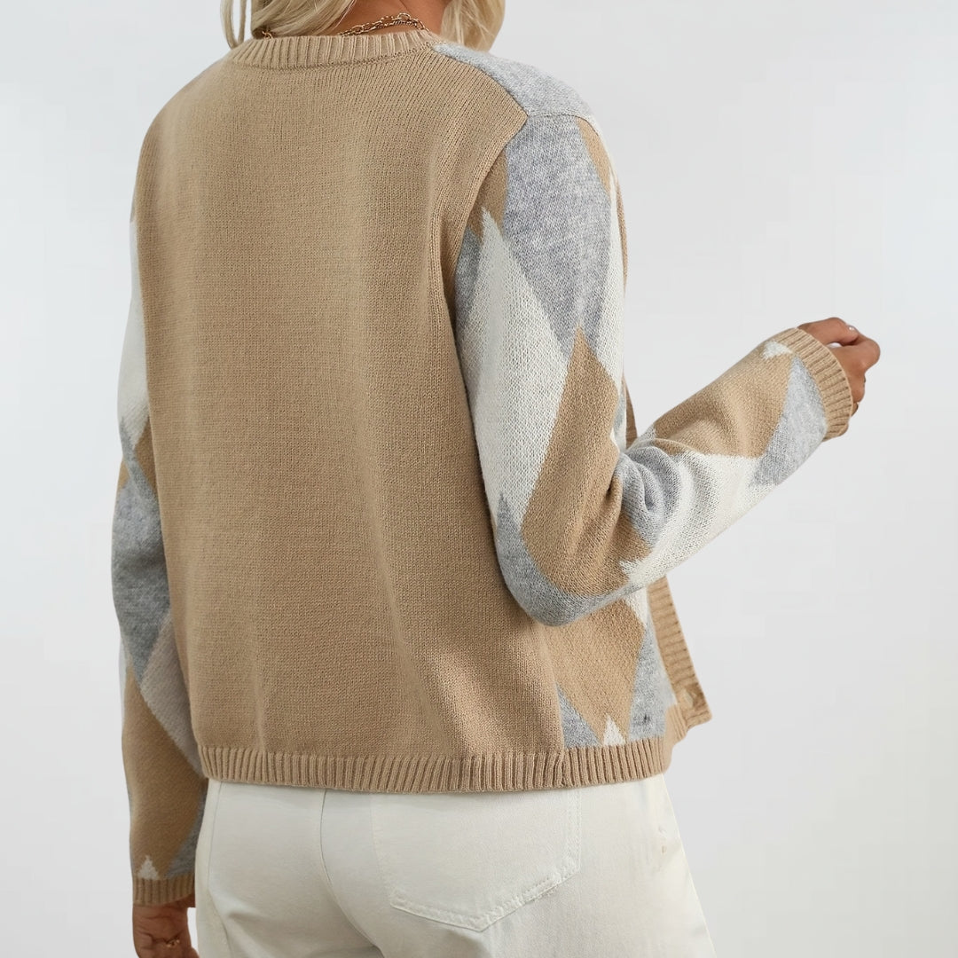 Harrowby | Cosy Plaid Cardigan