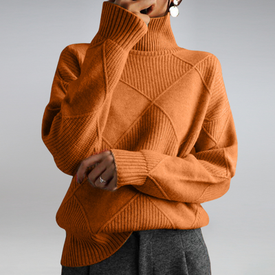 Amelia | Soft Cashmere Roll Neck Jumper
