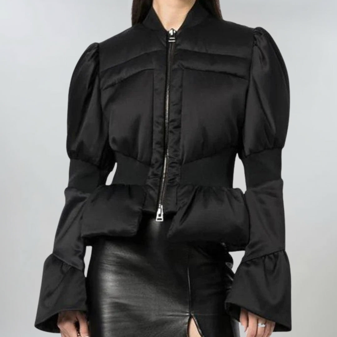 Lindenmere | Quilted Peplum Jacket