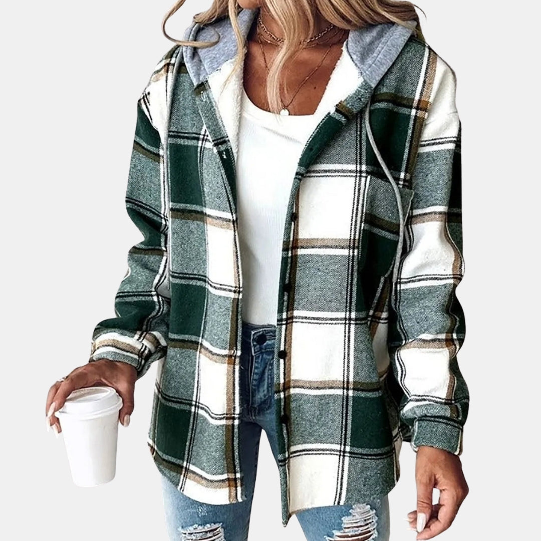 Thistledown | Cosy Checked Shacket