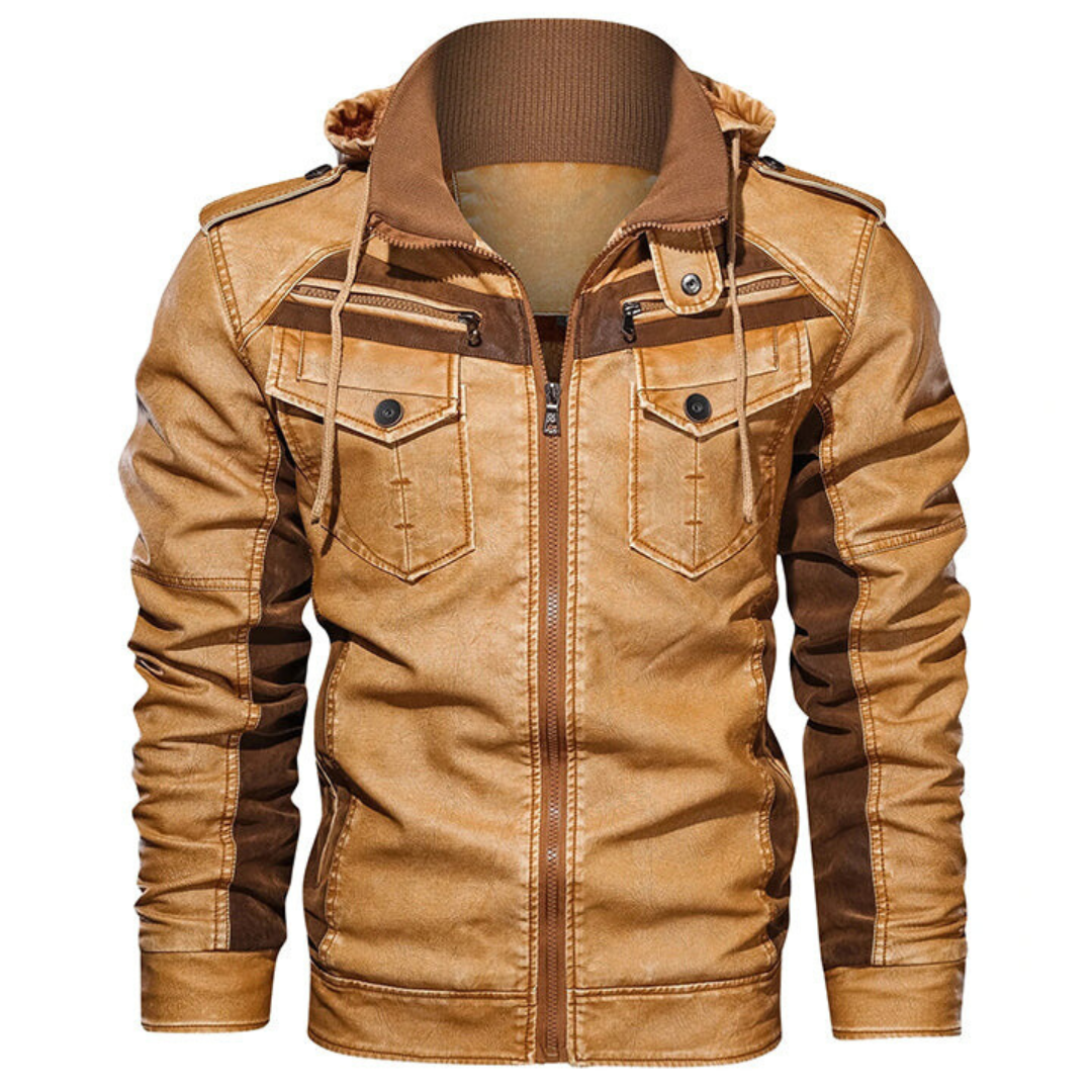 Harrow | Weather-Ready Men’s Leather Jacket
