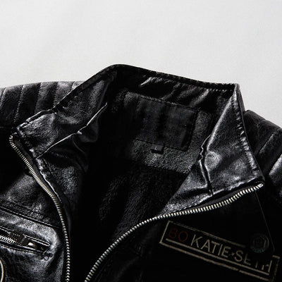 Coleridge | Warm Leather Jacket