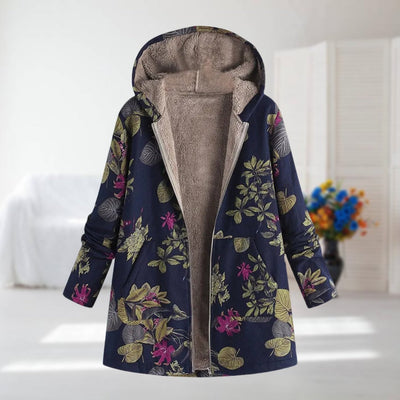 Fairhaven | Sherpa-Lined Floral Women’s Coat