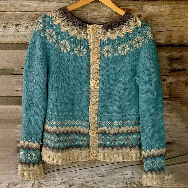 June | Vintage Icelandic Cardigan