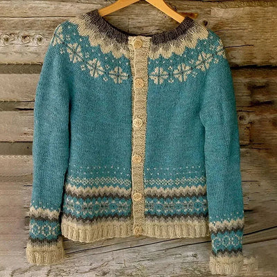 June | Vintage Icelandic Cardigan