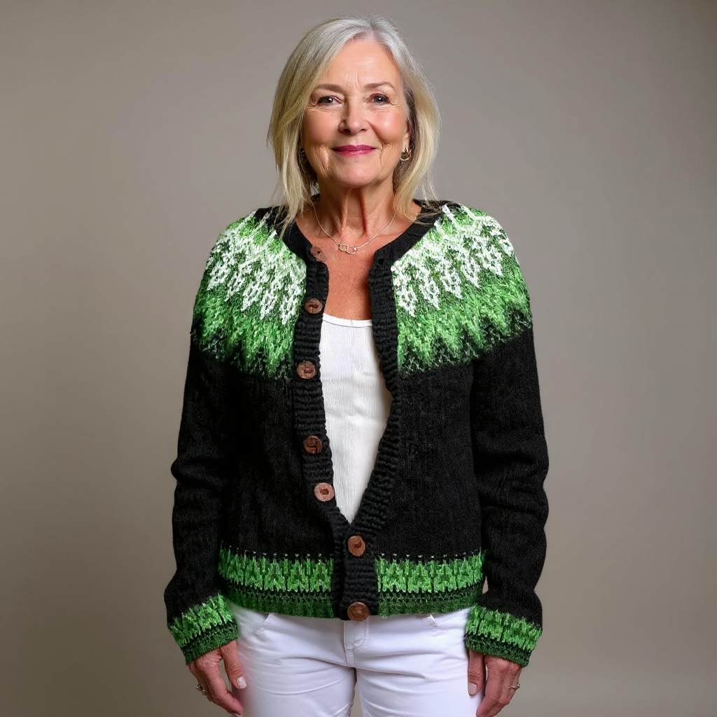 Linda | Vintage Icelandic Cardigan