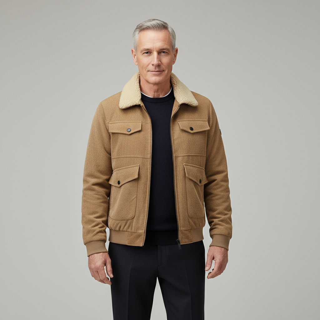 Dalton | Warm Men’s Corduroy Jacket
