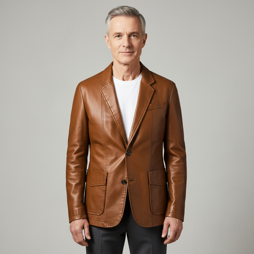 Bramcote | Classic Leather Jacket