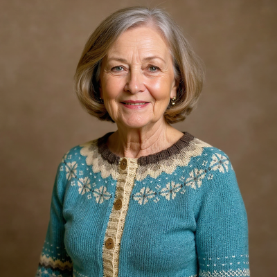 June | Vintage Icelandic Cardigan